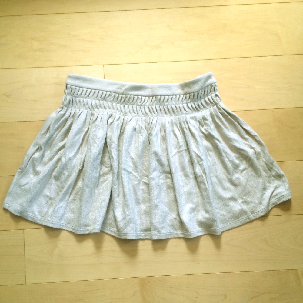 Free People Pleated Flare Skirt